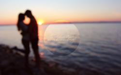 Love Girl Boy Couple Beach Romantic Sunset
