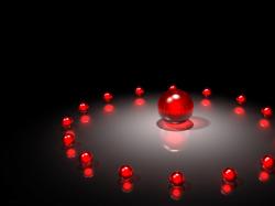 Lovely Red Balls Abstract Creative British Backgrounds Wallpapers Backgrounds For Tablet Cellphone