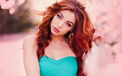 Lovely Model Redhead Cora Deitz
