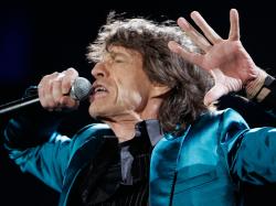 Mick Jagger of the Rolling Stones is shown. (AP Photo)