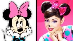 Minnie Mouse Hair Buns!
