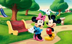 Mickey And Minnie Mouse 25737