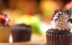 Muffins Dessert Close-Up