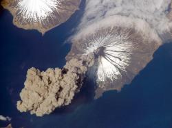 NASA - Cleveland Volcano, Aleutian Islands