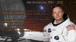 Neil Armstrong Tribute Wallpaper