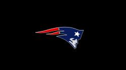 New England Patriots Logo Black Background