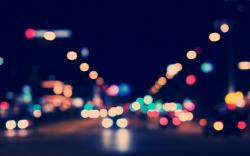 City Night Street Lights