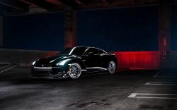 Nissan GT-R R35 Car Parking Night