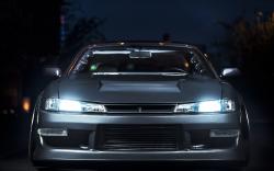 Nissan Silvia S14 Lights Night