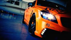 Orange Car Wallpaper HD