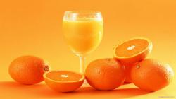 Sweet Orange Juice Wallpaper PC
