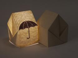 Origami House Night Lamp