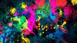 Colorful paint splatter wallpaper 2560x1440 jpg