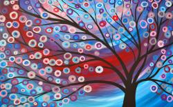 Painting Drawing Abstract Tree