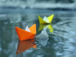 Paper Boat HD Wallpapers-1
