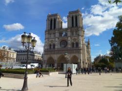 It's only a fifteen minute walk to the heart of Paris, and some pretty key tourist attractions. Exhibit A: Notre Dame.