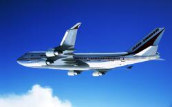 Airplane Passengers Boeing-747 Aviation
