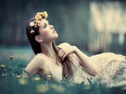 Wearing Flower Ring Girl Photography Facebook Timeline Cover
