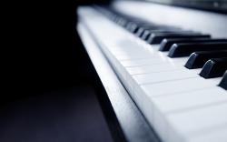 Music Piano Close Up
