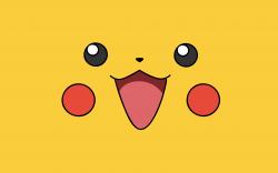 Pikachu Pokemon Cute Face Creative Cartoon