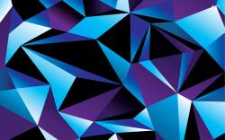 ... Purple polygon pattern wallpaper 1920x1200 ...