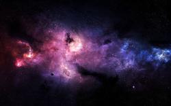 Purple nebulae