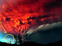 Avistan un OVNI en el volcán Puyehue, Chile