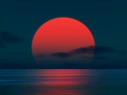 Red Sun Wallpaper
