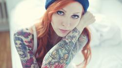 Redhead Girl Tattoos
