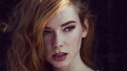 Redhead Model Portrait Photo