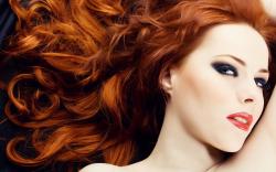 Redhead Woman Portrait
