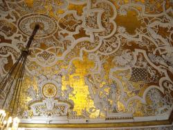 Royal Palace - Naples: ceiling, The Queen&rsquo;s Room. Its ceiling features
