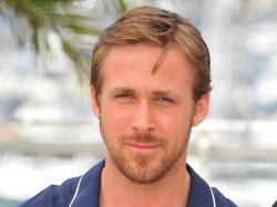 Handsome view of smilling face of Ryan Gosling