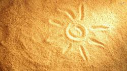 ... Sun in the sand wallpaper 1920x1080 ...