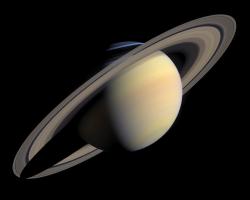 Saturn's main rings are an exquisite sight; the massive Phoebe ring is much larger but