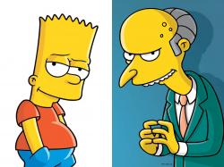 The Simpsons Bart vs. Mr. Burns · “
