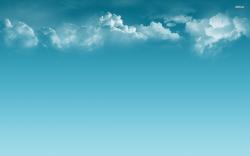 ... Clouds and blue sky wallpaper 1920x1200 ...
