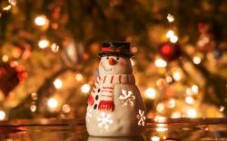 Snowman Candle Christmas Tree