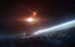 original wallpaper download: Atmosphere of the planet - 2560x1600