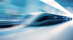 Download Train Speed Blur wallpaper