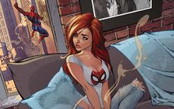 Spider-Man Mary Jane Art