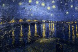 Starry Night Over the Rhone, 1888, oil on canvas