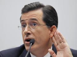 EnlargeComedian Stephen Colbert, host of the Colbert Report, testifies on Capitol Hill in Washington, Friday, Sept. 24, 2010, before the House Immigration, ...