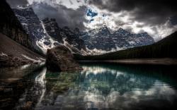 Stunning Mountain Lake Wide Wallpaper 1280x800px