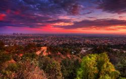 Sunset over la Wallpapers Pictures Photos Images. «