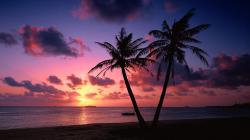 Tropical Beach Sunset Wallpaper Pictures 5 HD Wallpapers