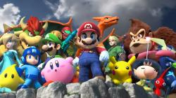 ... MarkProductions Super Smash Bros. characters poster (high quality) by MarkProductions