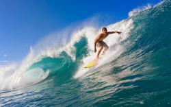 Surfer wave