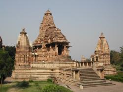 Full resolution   (1,024 × 768 pixels, file size: 294 KB, MIME type: image/jpeg). This is a file from the Wikimedia Commons. Khajuraho temples.
