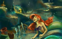 The Little Mermaid Ariel Artwork Cartoon